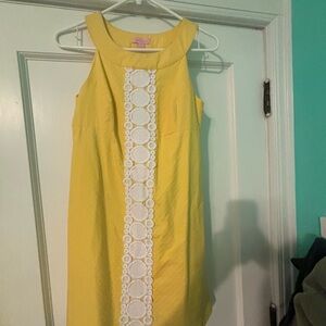 Lilly Pulitzer Yellow Dress